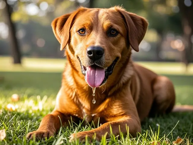 What to do if a dog drools excessively?